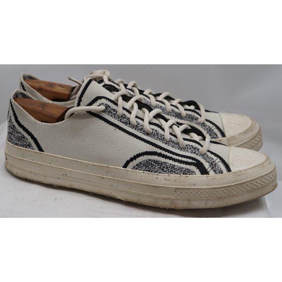 Converse Mens Renew Chuck 70 Knit Low Egret Black Sneaker Shoes US 11 - Picture 6 of 11